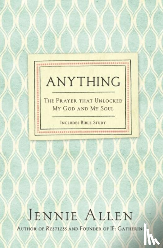 Allen, Jennie - Anything