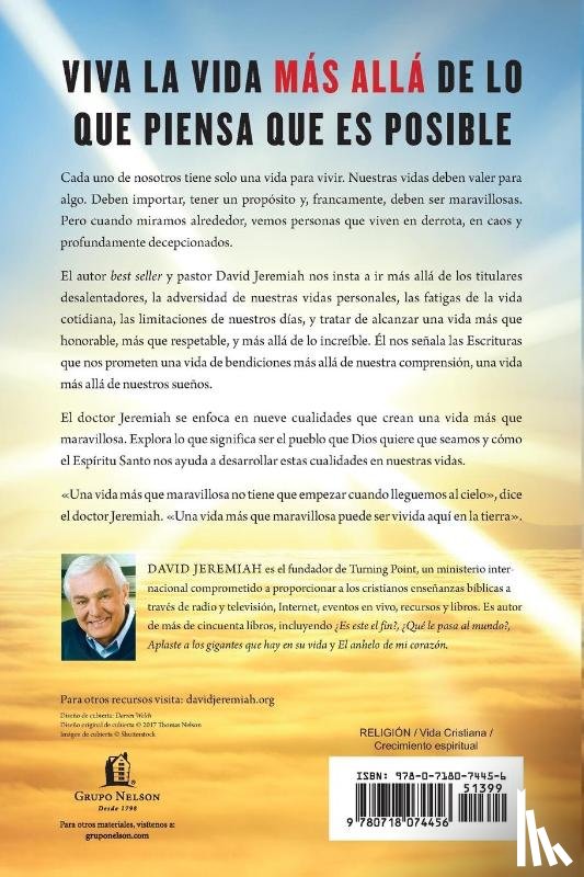 Jeremiah, Dr. David - Una vida mas que maravillosa