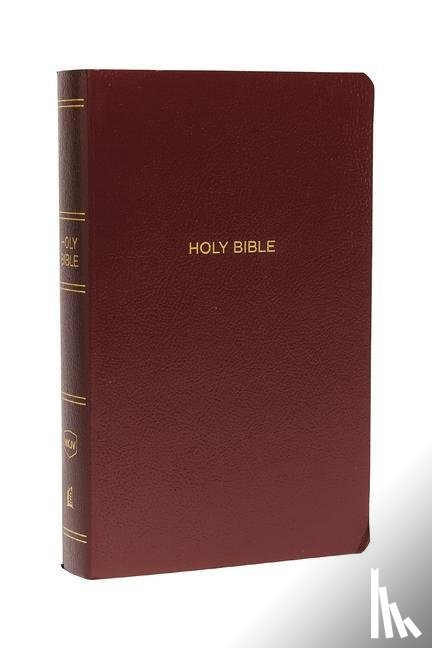 Nelson, Thomas - NKJV, Gift and Award Bible, Leather-Look, Burgundy, Red Letter, Comfort Print