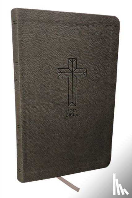 Nelson, Thomas - NKJV, Value Thinline Bible, Charcoal Leathersoft, Red Letter, Comfort Print