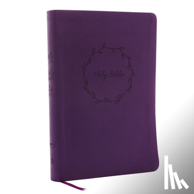 Nelson, Thomas - NKJV, Value Thinline Bible, Large Print, Purple Leathersoft, Red Letter, Comfort Print