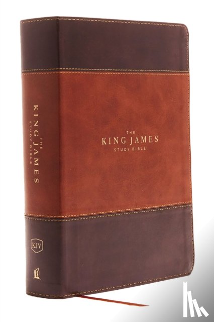 Nelson, Thomas - KJV, The King James Study Bible, Leathersoft, Brown, Red Letter, Full-Color Edition