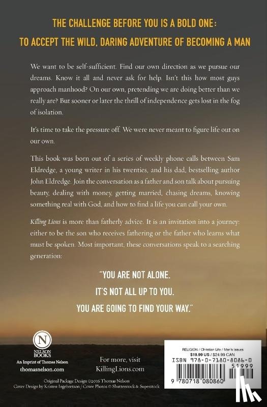 Eldredge, John, Eldredge, Samuel - Killing Lions