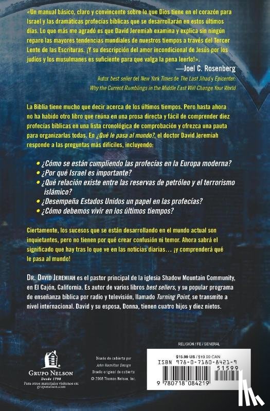 Jeremiah, David - The ¿¿Qu¿¿ le pasa al mundo?