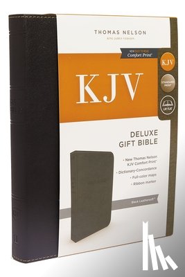 Thomas Nelson - KJV DLX GIFT BIBLE IMIT BLACK