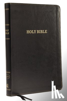 Thomas Nelson - KJV, Thinline Bible, Large Print, Imitation Leather, Black, Red Letter Edition
