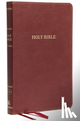 Thomas Nelson - KJV, Thinline Bible, Standard Print, Imitation Leather, Burgundy, Red Letter Edition