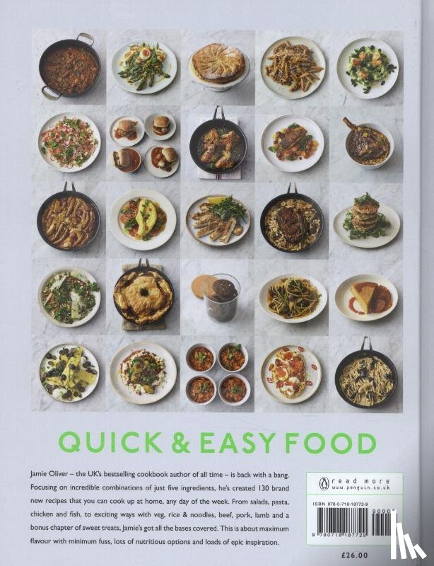 Oliver, Jamie - 5 Ingredients - Quick & Easy Food