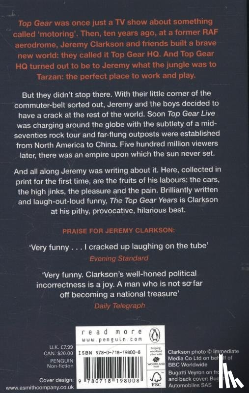 Clarkson, Jeremy - The Top Gear Years