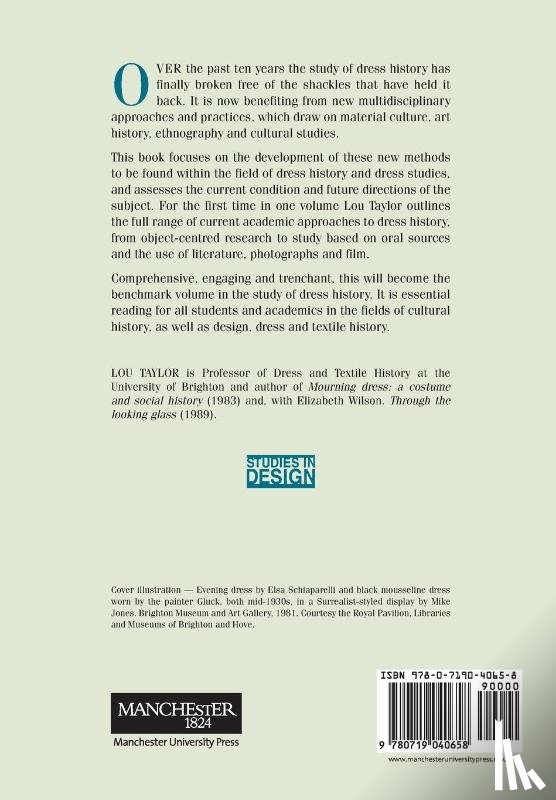 Taylor, Lou - The Study of Dress History