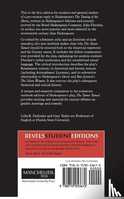 Daileader, Celia, Taylor, Gary - The Tamer Tamed; or, the Woman’s Prize