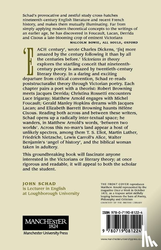 Schad, John - Victorians in Theory