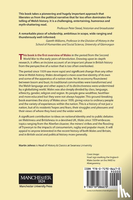 Johnes, Martin - Wales since 1939