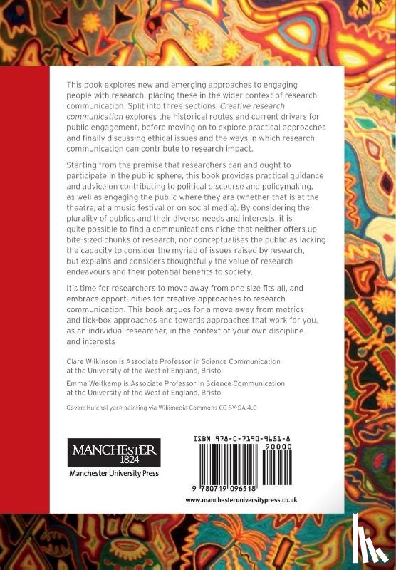Wilkinson, Clare, Weitkamp, Emma - Creative Research Communication