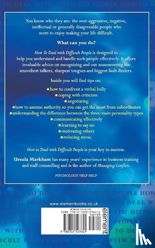 Markham, Ursula - How to Deal With Difficult People