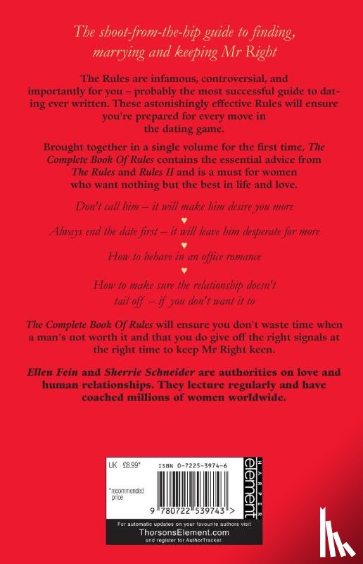 Fein, Ellen, Schneider, Sherrie - The Complete Book of Rules