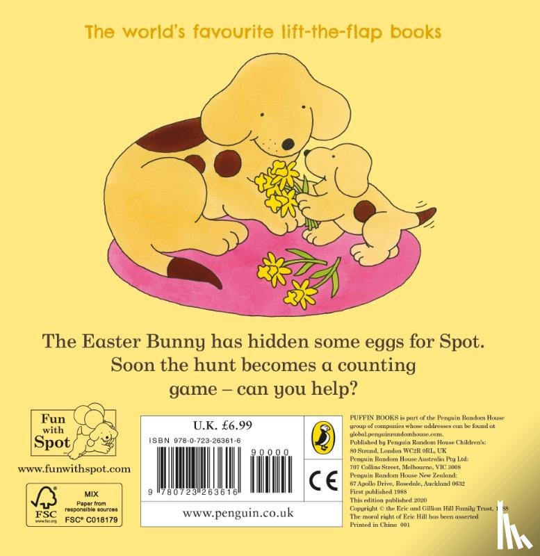Hill, Eric - Spot's First Easter Board Book