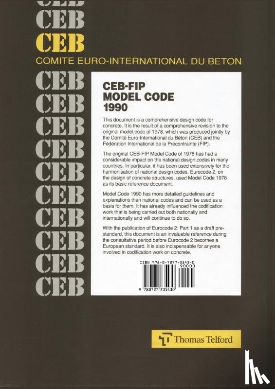 Comit E. Euro-International Du B. Eton - Ceb-Fip Model Code 1990