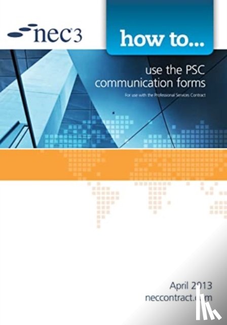NEC - How to use the PSC communication forms