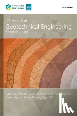 Chapman, Tim - Ice Manual of Geotechnical Engineering, (2-Volume Set)