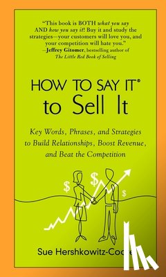 Hershkowitz-Coore, Sue - How to Say it to Sell it