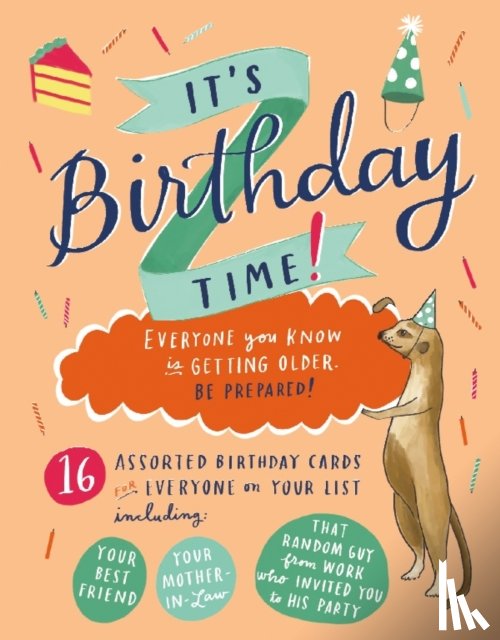 Galison - It's Birthday Time Greeting Assortment