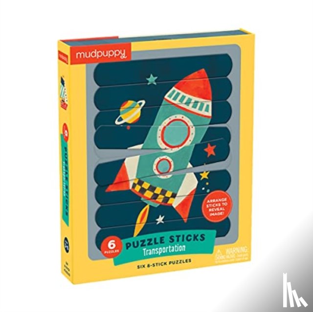 Mudpuppy - Transportation Puzzle Sticks