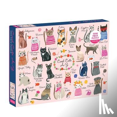 Mudpuppy - Cool Cats A-Z 1000 Piece Puzzle