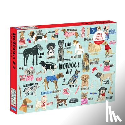 Mudpuppy - Hot Dogs A-Z 1000 Piece Puzzle