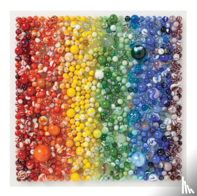 Galison - Rainbow Marbles 500 Piece Puzzle