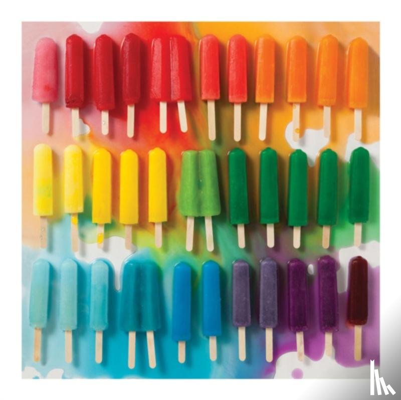 Galison - Rainbow Popsicles 500 Piece Puzzle
