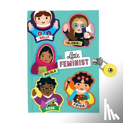 Mudpuppy, Galison - Little Feminist Locked Diary