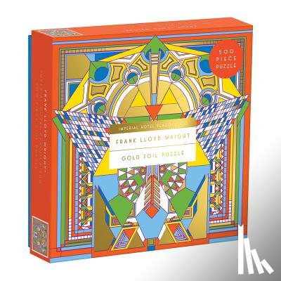 McMenemy, Sarah - Frank Lloyd Wright Imperial Hotel Peacock Rug 500 Piece Foil Puzzle