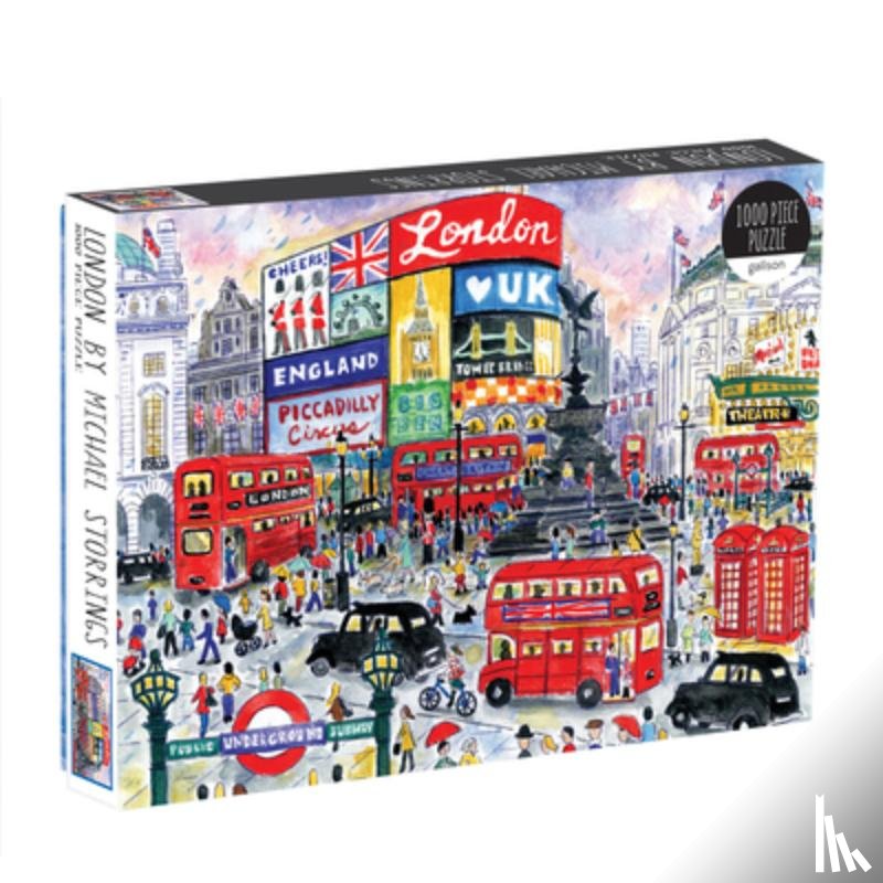 Galison - London By Michael Storrings 1000 Piece Puzzle