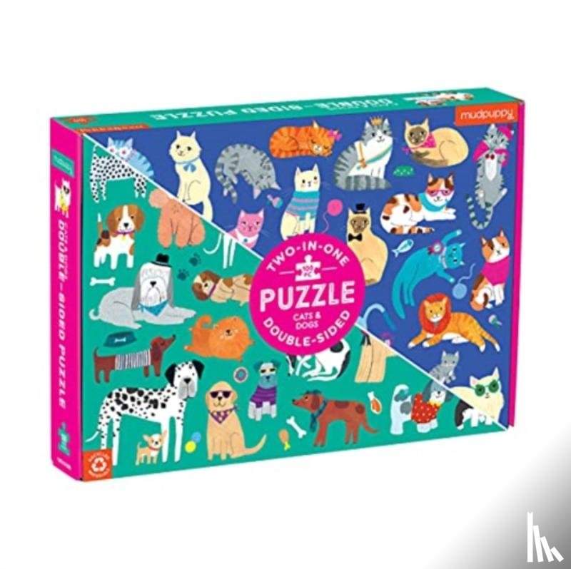  - Cats & Dogs 100 Piece Double-Sided Puzzle