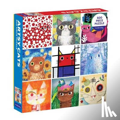 Angie Rozelaar - Artsy Cats 500 Piece Family Puzzle