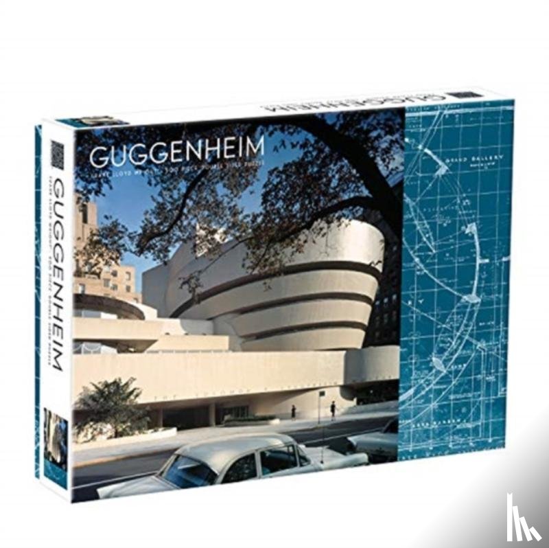 Galison - Frank Lloyd Wright Guggenheim 2-Sided 500 Piece Puzzle