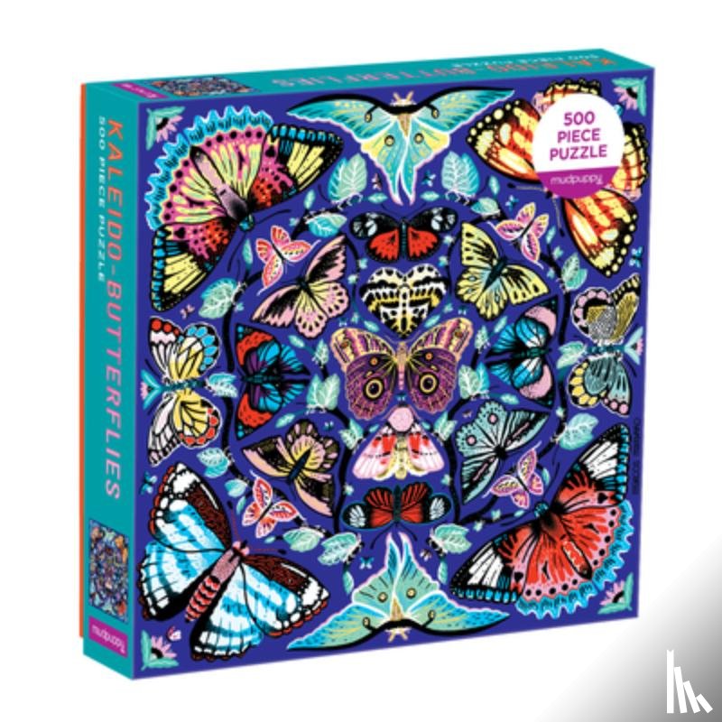  - Kaleido-Butterflies 500 Piece Family Puzzle