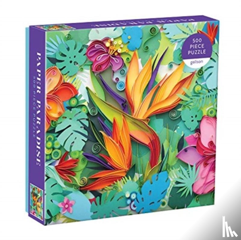 Galison - Paper Paradise 500 Piece Puzzle