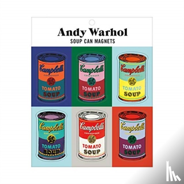 Galison - Andy Warhol Soup Can Magnets