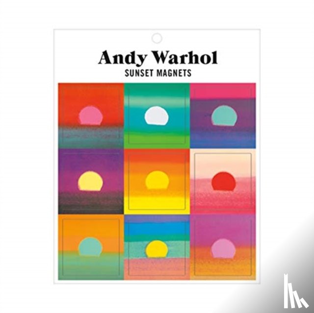 Galison - Andy Warhol Sunset Magnets