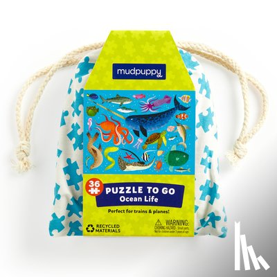 Mudpuppy - Ocean Life Puzzle to Go