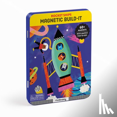 Mudpuppy - Rocket Ships Magnetic Build-it