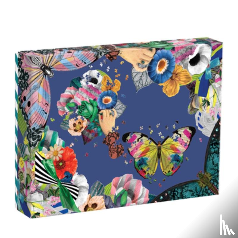 Christian LaCroix, Galison - Christian Lacroix Heritage Collection Frivolites Set of 2 Shaped Puzzle Set