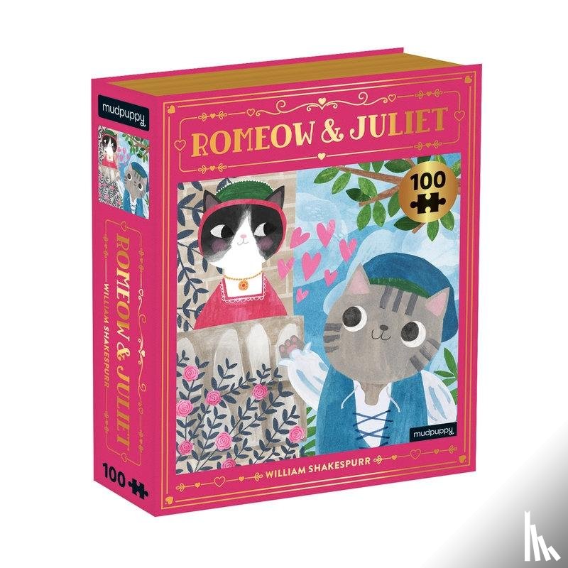 Mudpuppy - Romeow & Juliet Bookish Cats 100 Piece Puzzle