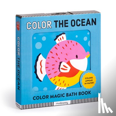 Mudpuppy - Color the Ocean Color Magic Bath Book