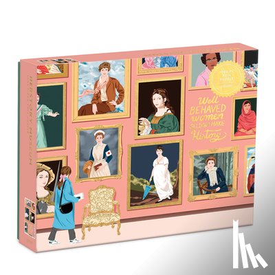 Galison - Herstory Museum 1000 Piece Foil Puzzle