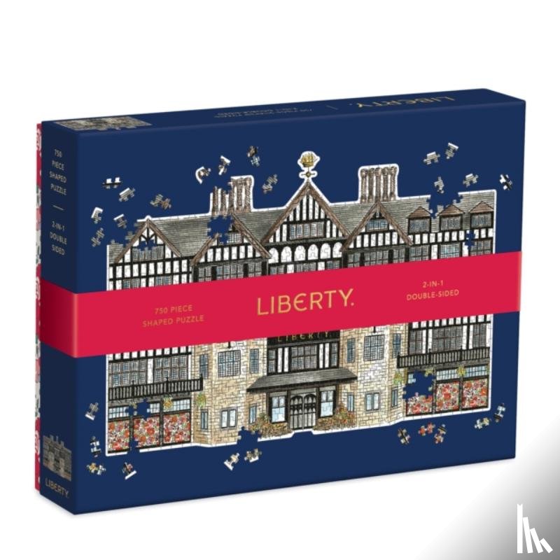 Liberty London - Liberty Tudor Building 750 Piece Shaped Puzzle
