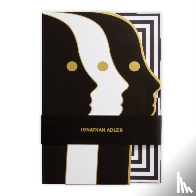 Adler, Jonathan - Jonathan Adler Atlas A5 Die-cut Notebook