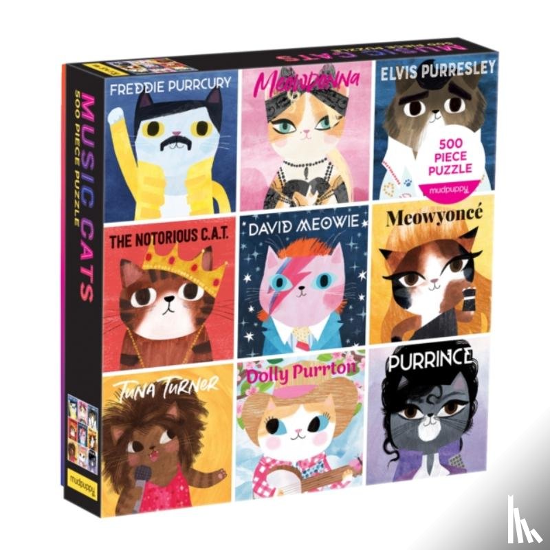  - Music Cats 500 Piece Family Puzzle